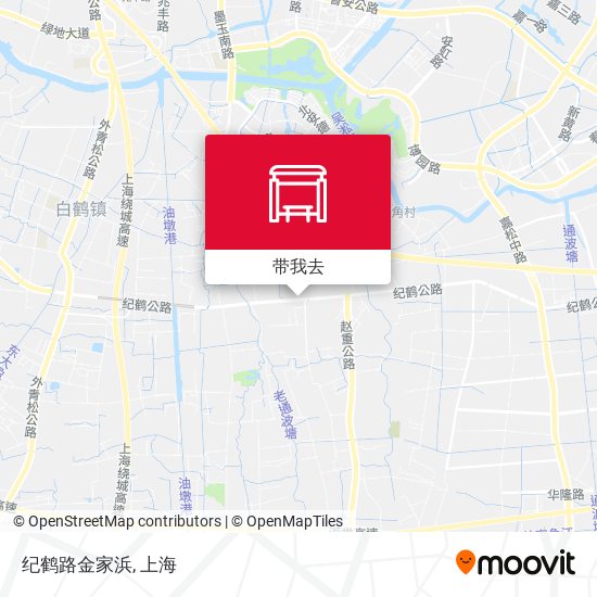 纪鹤路金家浜地图
