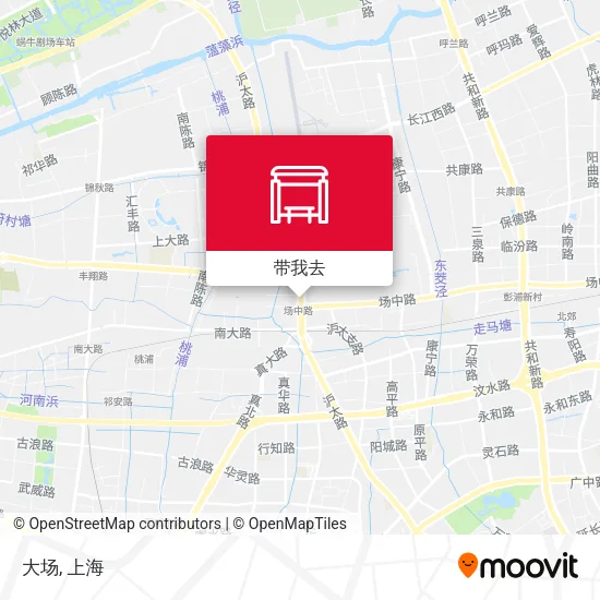 大场地图