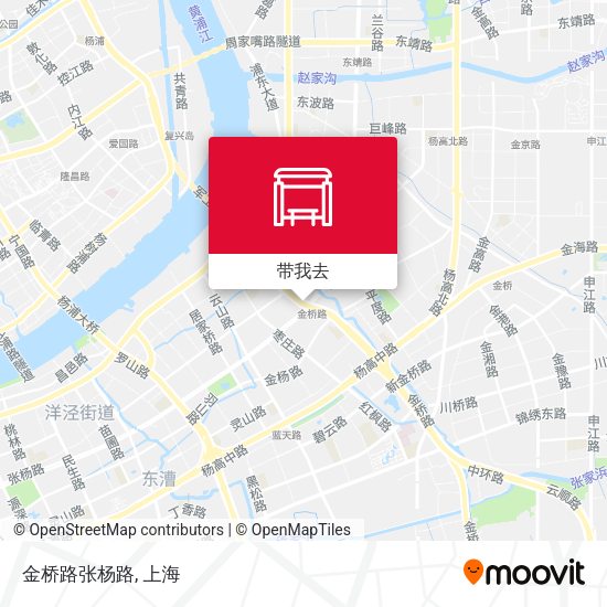 金桥路张杨路地图