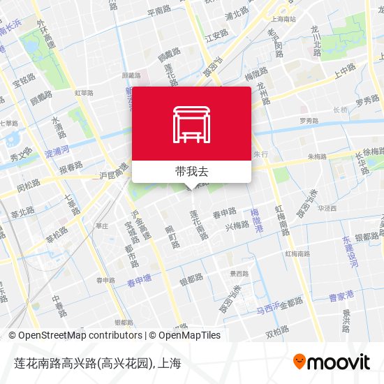 莲花南路高兴路(高兴花园)地图