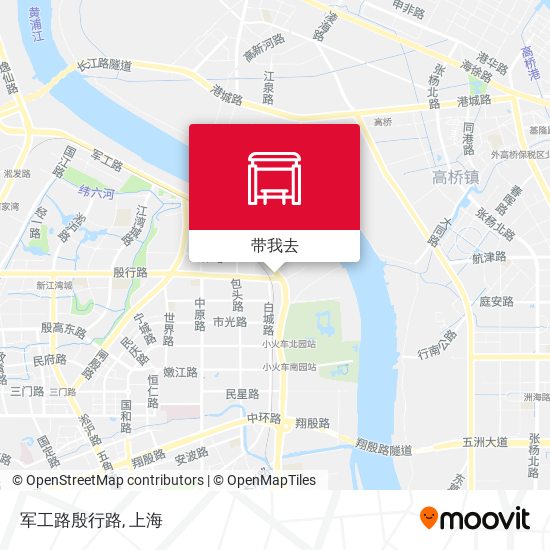 军工路殷行路地图