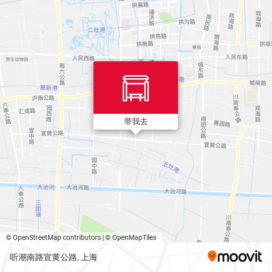 听潮南路宣黄公路地图