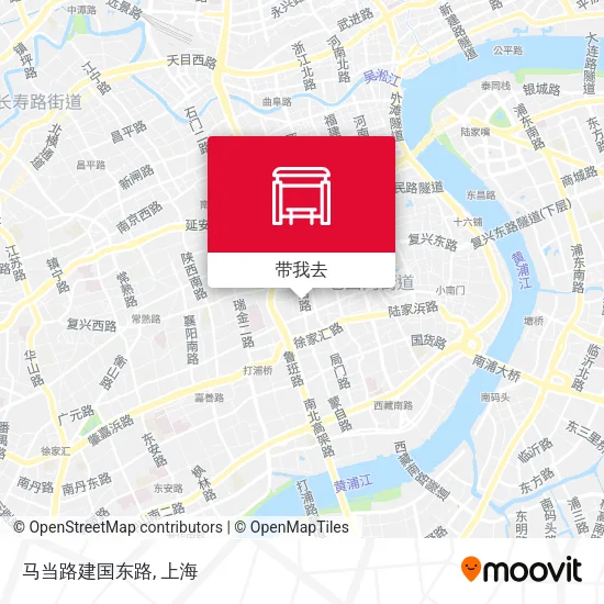 马当路建国东路地图
