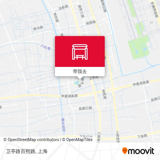 卫亭路百熙路地图