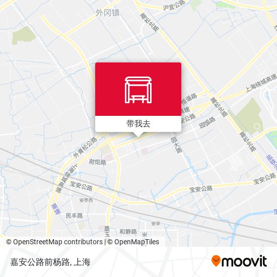 嘉安公路前杨路地图