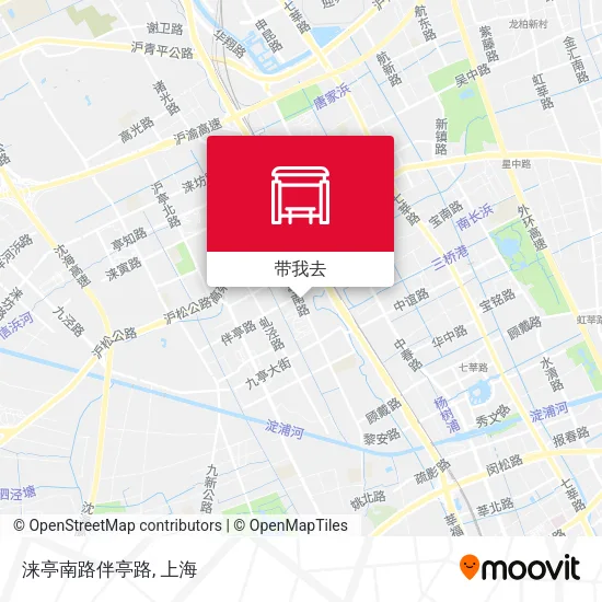 涞亭南路伴亭路地图