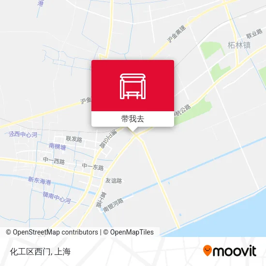 化工区西门地图