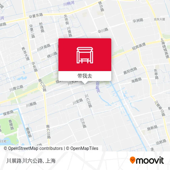 川展路川六公路地图