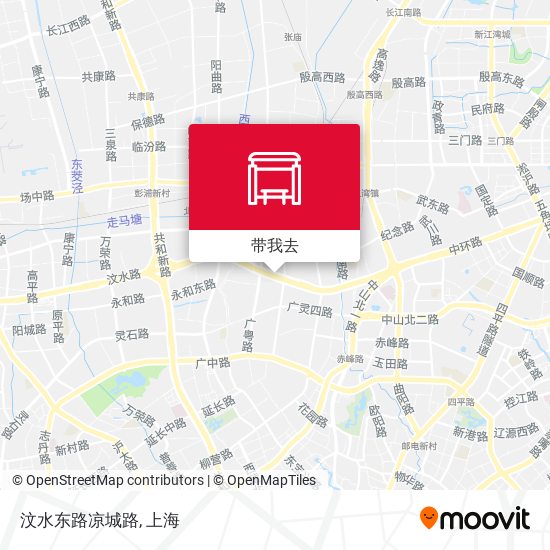 汶水东路凉城路地图