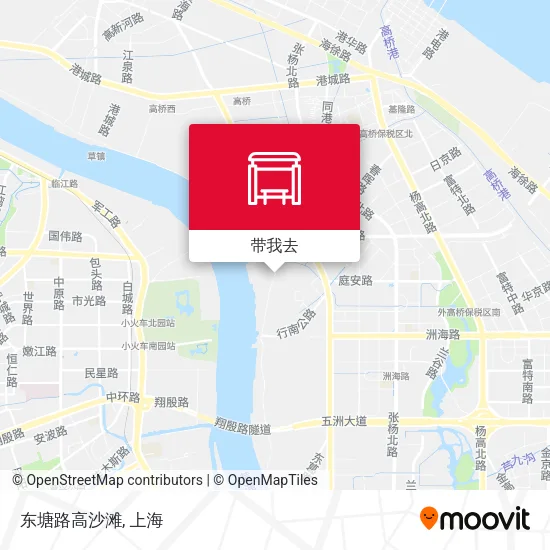 东塘路高沙滩地图