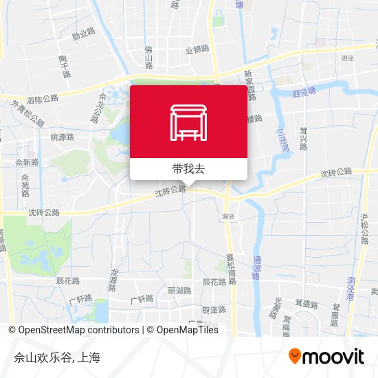 佘山欢乐谷地图