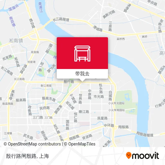 殷行路闸殷路地图