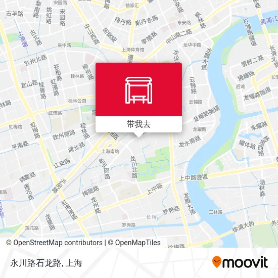 永川路石龙路地图