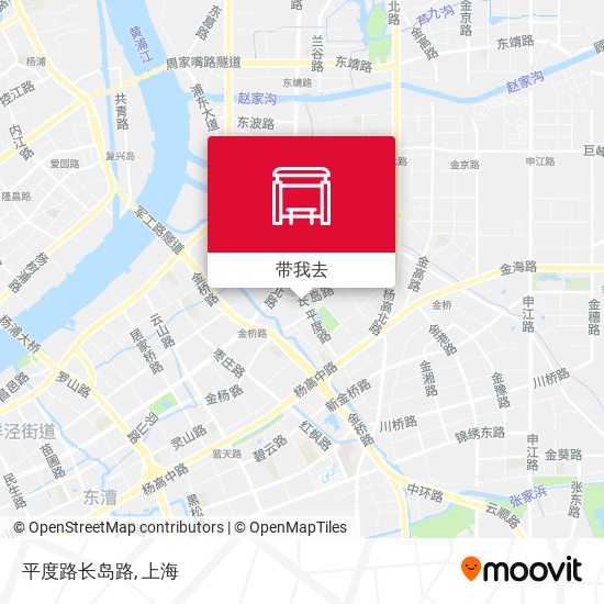 平度路长岛路地图