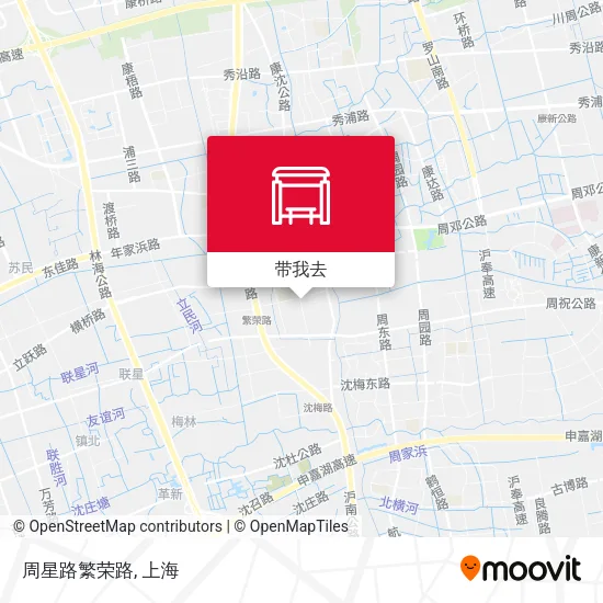 周星路繁荣路地图