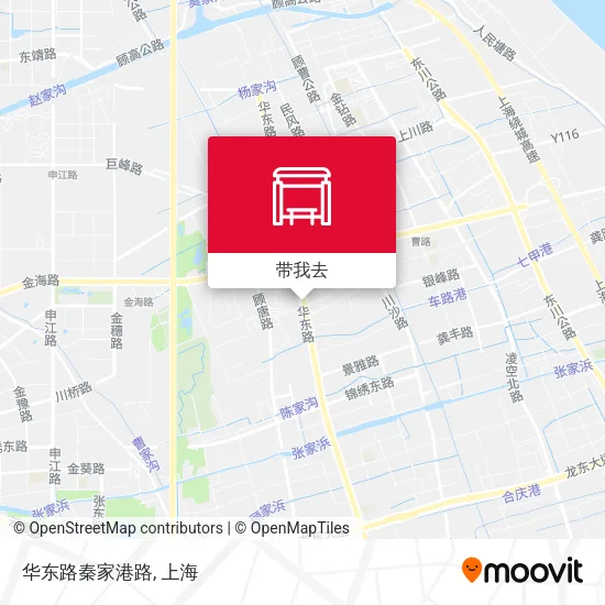 华东路秦家港路地图