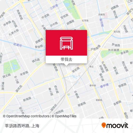 莘沥路西环路地图