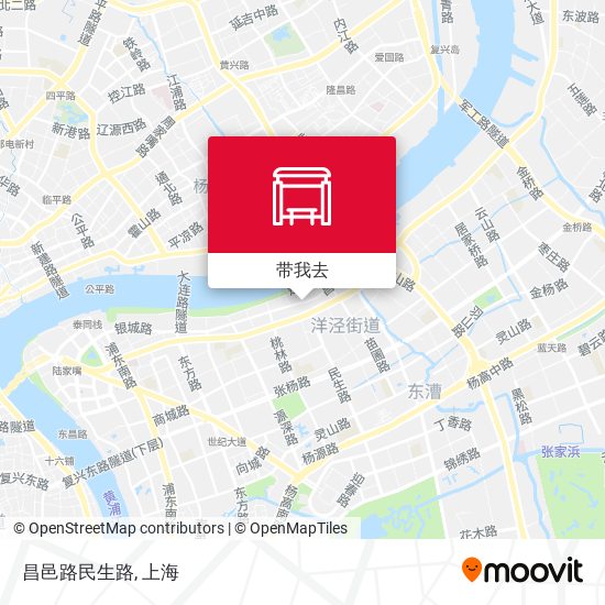 昌邑路民生路地图