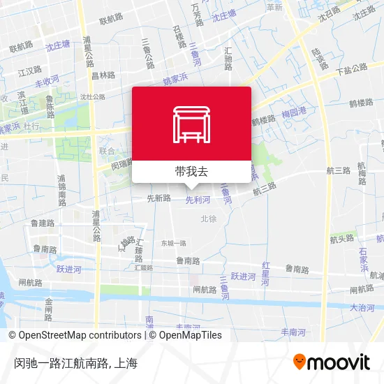 闵驰一路江航南路地图