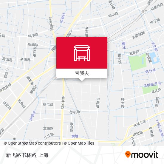 新飞路书林路地图