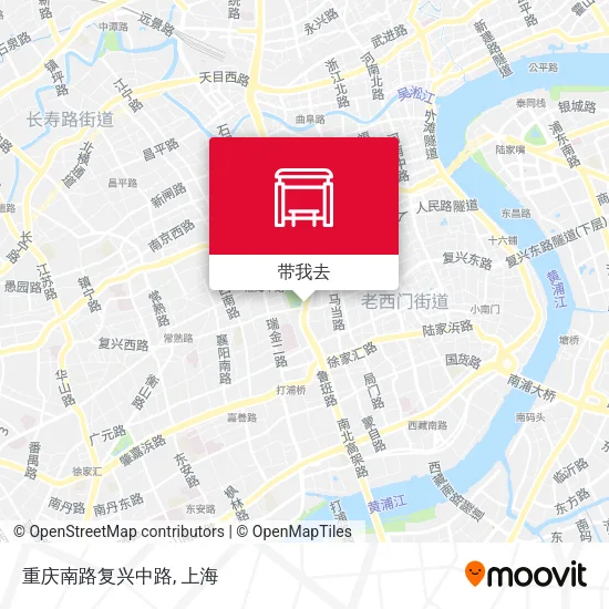 重庆南路复兴中路地图