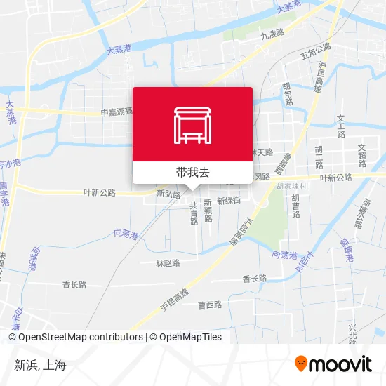 新浜地图
