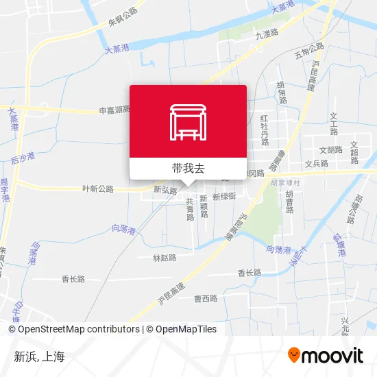 新浜地图