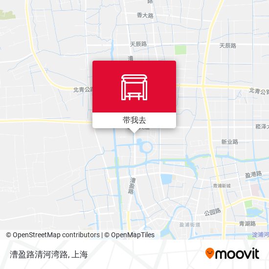 漕盈路清河湾路地图