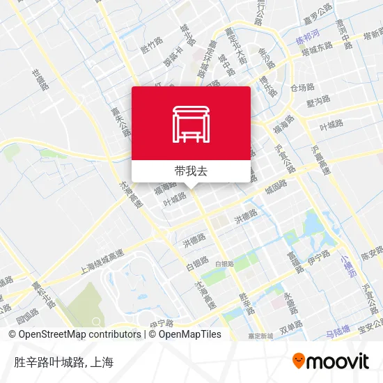 胜辛路叶城路地图