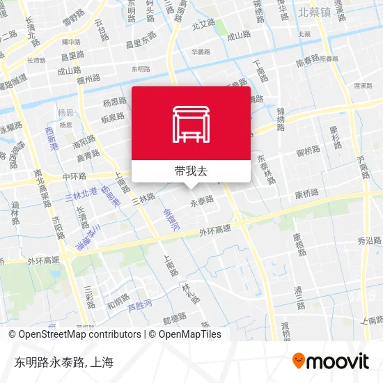 东明路永泰路地图