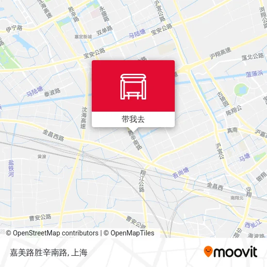 嘉美路胜辛南路地图