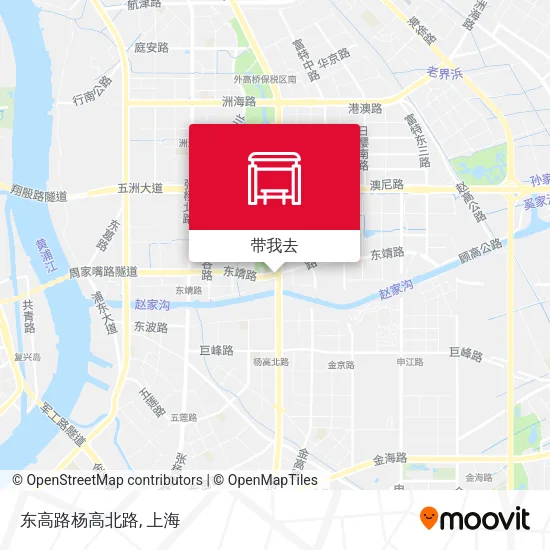 东高路杨高北路地图