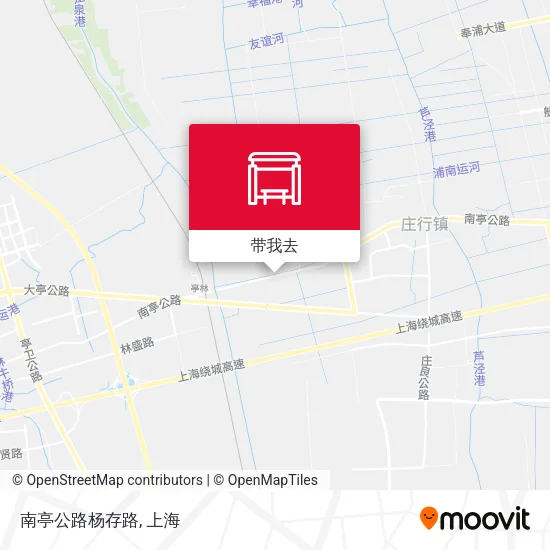 南亭公路杨存路地图