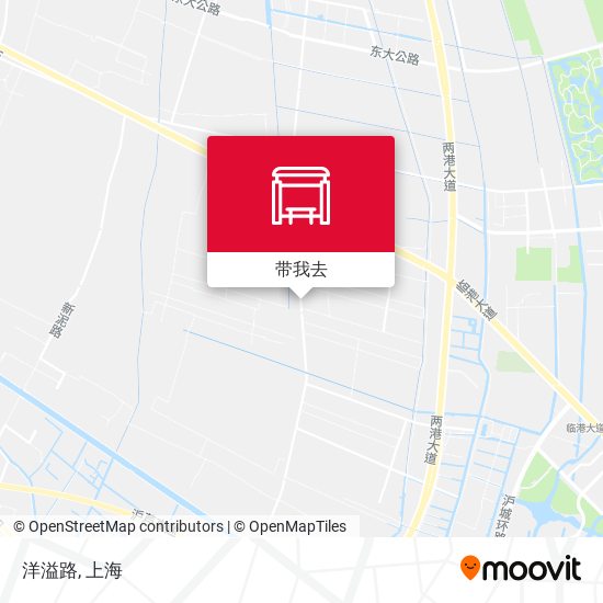 洋溢路地图