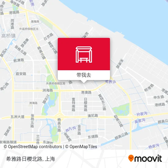 希雅路日樱北路地图