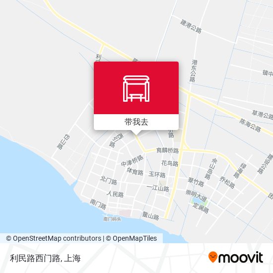 利民路西门路地图