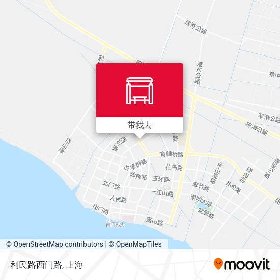 利民路西门路地图