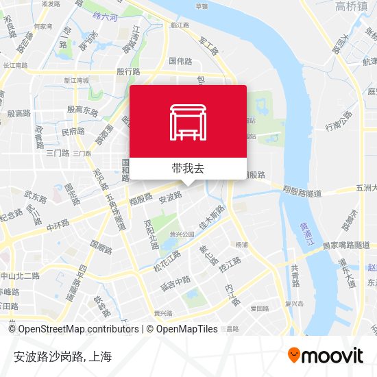 安波路沙岗路地图