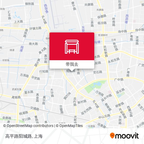 高平路阳城路地图