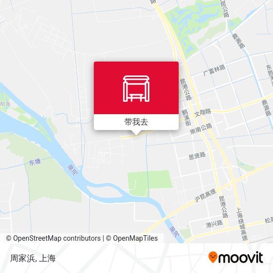 周家浜地图