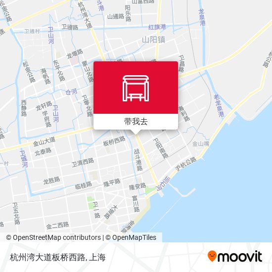杭州湾大道板桥西路地图