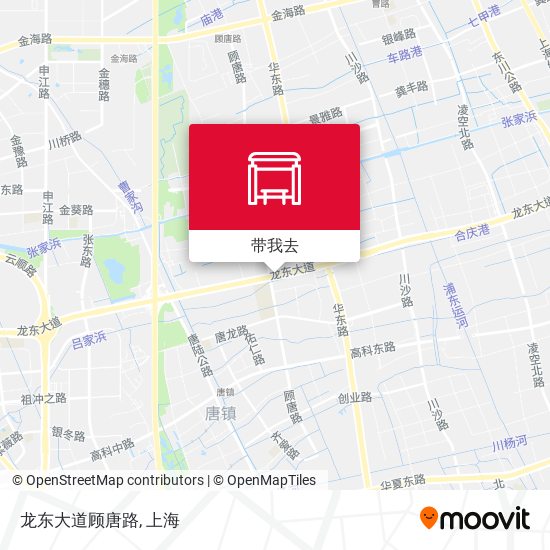 龙东大道顾唐路地图