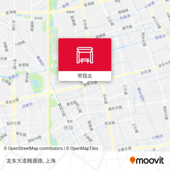 龙东大道顾唐路地图