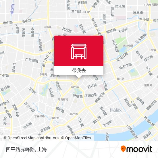 四平路赤峰路地图