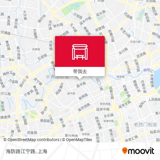 海防路江宁路地图