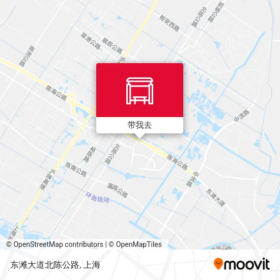 东滩大道北陈公路地图