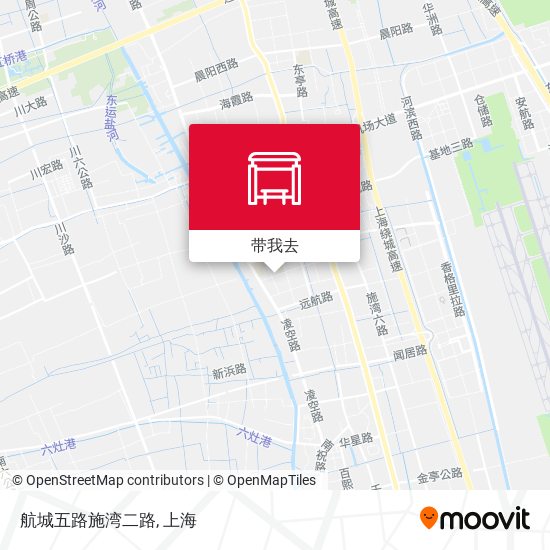 航城五路施湾二路地图