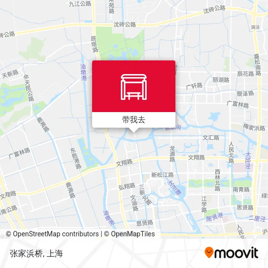 张家浜桥地图