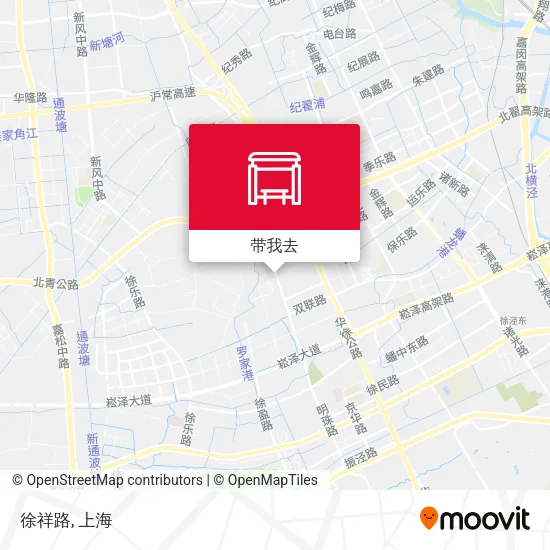 徐祥路地图
