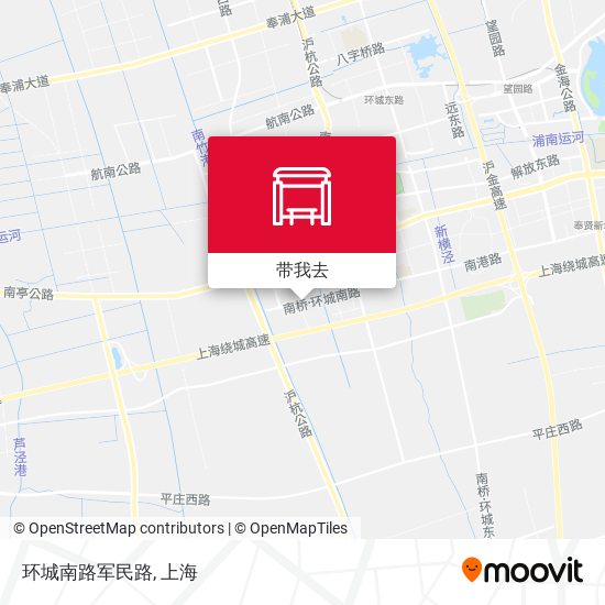 环城南路军民路地图